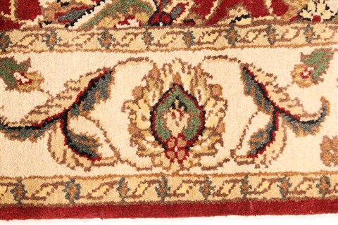 Jaipur Red Hand Knotted 40 X 60 Area Rug 250-28241 Image 3