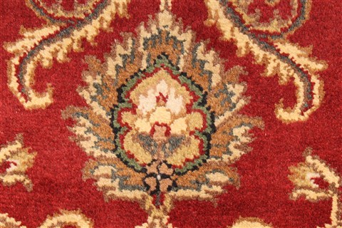 Jaipur Red Hand Knotted 40 X 60 Area Rug 250-28241 Image 9