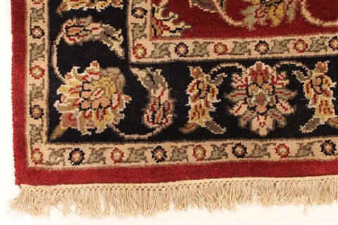 Jaipur Red Hand Knotted 40 X 60 Area Rug 250-28242 Image 2