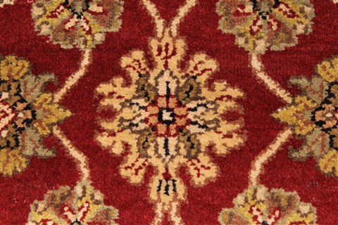 Jaipur Red Hand Knotted 40 X 60 Area Rug 250-28242 Image 3