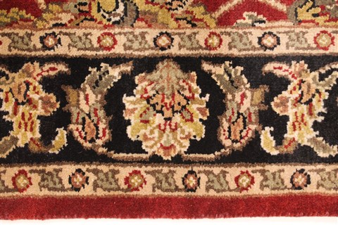 Jaipur Red Hand Knotted 40 X 60 Area Rug 250-28242 Image 4