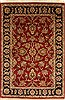 Jaipur Red Hand Knotted 40 X 60 Area Rug 250-28242 Thumb 0