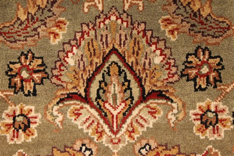Jaipur Green Hand Knotted 40 X 60 Area Rug 250-28244 Image 8