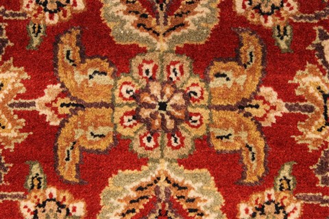 Jaipur Red Hand Knotted 40 X 60 Area Rug 250-28245 Image 2