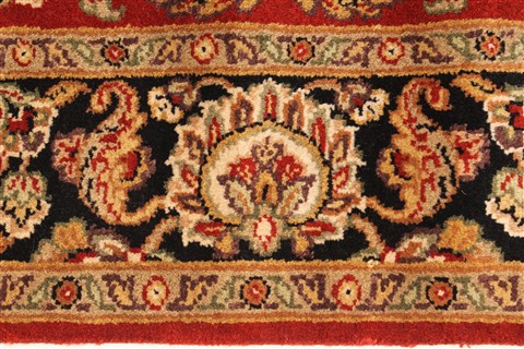 Jaipur Red Hand Knotted 40 X 60 Area Rug 250-28245 Image 3