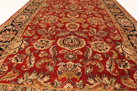 Jaipur Red Hand Knotted 40 X 60 Area Rug 250-28245 Image 4
