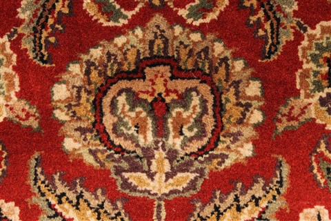 Jaipur Red Hand Knotted 40 X 60 Area Rug 250-28245 Image 9