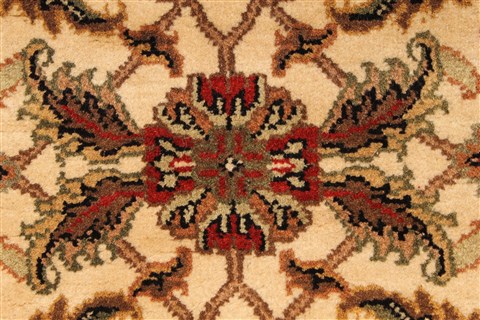 Jaipur Beige Hand Knotted 40 X 60 Area Rug 250-28246 Image 2