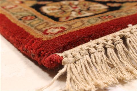 Jaipur Red Hand Knotted 40 X 60  Area Rug 250-28249 Image 11