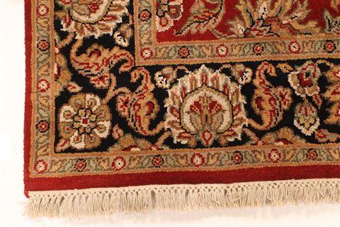Jaipur Red Hand Knotted 40 X 60  Area Rug 250-28249 Image 1