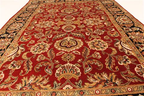 Jaipur Red Hand Knotted 40 X 60  Area Rug 250-28249 Image 4