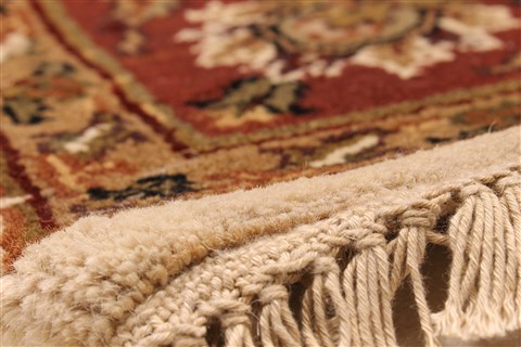 Jaipur White Hand Knotted 50 X 70 Area Rug 250-28250 Image 12