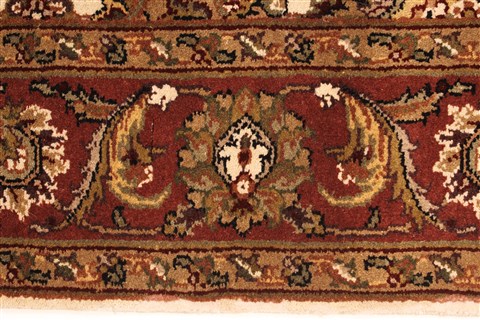 Jaipur White Hand Knotted 50 X 70 Area Rug 250-28250 Image 3