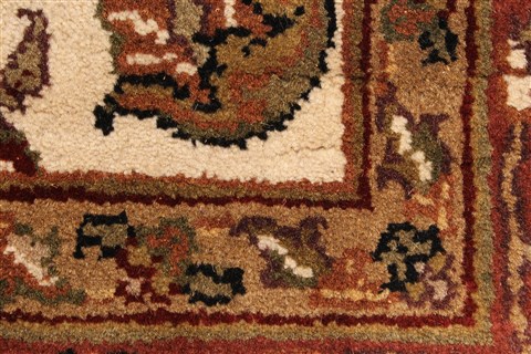Jaipur White Hand Knotted 50 X 70 Area Rug 250-28250 Image 9