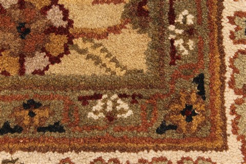 Jaipur Yellow Hand Knotted 50 X 70 Area Rug 250-28251 Image 8