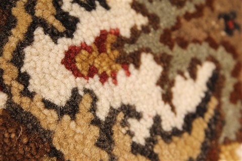 Jaipur Brown Hand Knotted 50 X 70 Area Rug 250-28252 Image 7