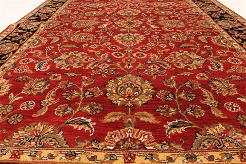 Jaipur Beige Hand Knotted 60 X 90 Area Rug 250-28253 Image 4