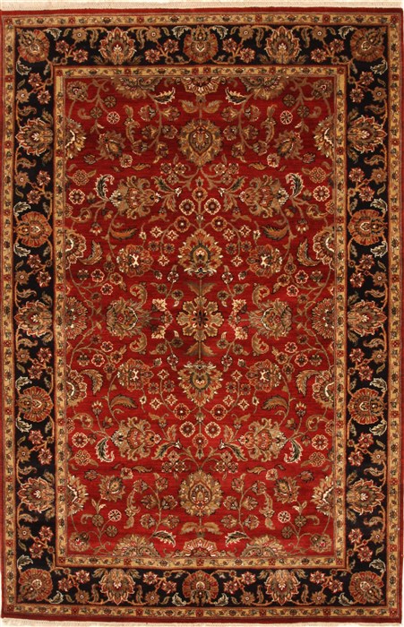 Jaipur Beige Hand Knotted 60 X 90 Area Rug 250-28253 Image 0
