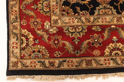 Jaipur Black Hand Knotted 60 X 90 Area Rug 250-28255 Image 14