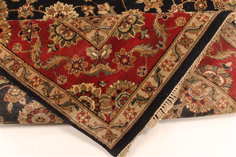 Jaipur Black Hand Knotted 60 X 90 Area Rug 250-28255 Image 5