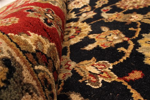 Jaipur Black Hand Knotted 60 X 90 Area Rug 250-28255 Image 6