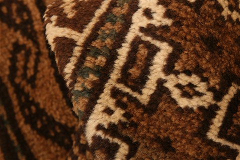 Baluch Brown Hand Knotted 28 X 48 Area Rug 253-28256 Image 1