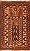 Baluch Brown Hand Knotted 28 X 48 Area Rug 253-28256 Thumb 0