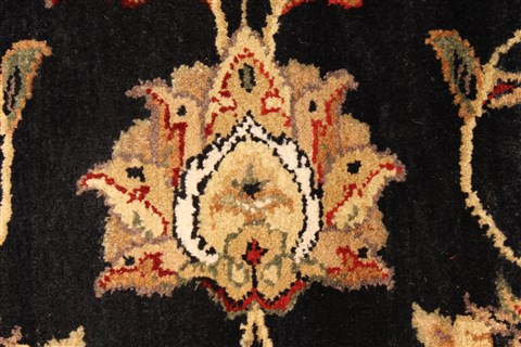 Jaipur Black Hand Knotted 60 X 90 Area Rug 250-28257 Image 13