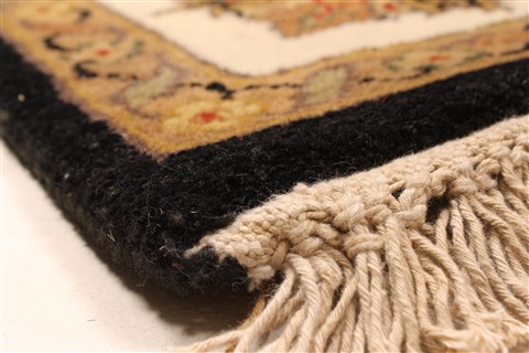 Jaipur Black Hand Knotted 60 X 90 Area Rug 250-28257 Image 14