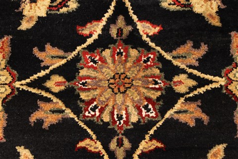 Jaipur Black Hand Knotted 60 X 90 Area Rug 250-28257 Image 2