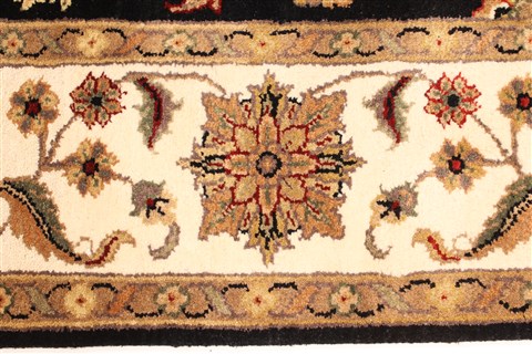 Jaipur Black Hand Knotted 60 X 90 Area Rug 250-28257 Image 3