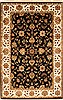 Jaipur Black Hand Knotted 60 X 90 Area Rug 250-28257 Thumb 0