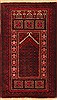 Baluch Red Hand Knotted 30 X 47 Area Rug 253-28258 Thumb 0
