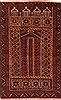 Baluch Red Hand Knotted 27 X 42  Area Rug 253-28260 Thumb 0