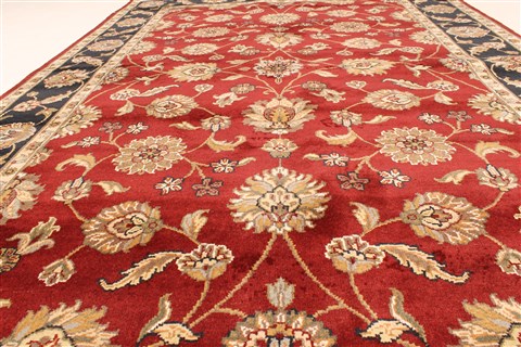 Jaipur Red Hand Knotted 511 X 810 Area Rug 250-28263 Image 3