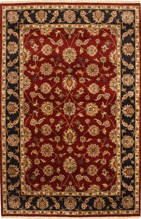 Jaipur Red Hand Knotted 511 X 810 Area Rug 250-28263 Image 0