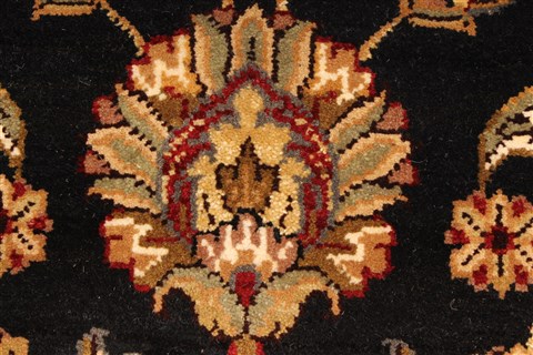 Jaipur Black Hand Knotted 511 X 92 Area Rug 250-28265 Image 11