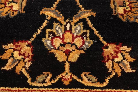 Jaipur Black Hand Knotted 511 X 92 Area Rug 250-28265 Image 12