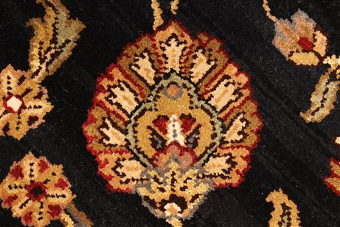 Jaipur Black Hand Knotted 511 X 92 Area Rug 250-28265 Image 13