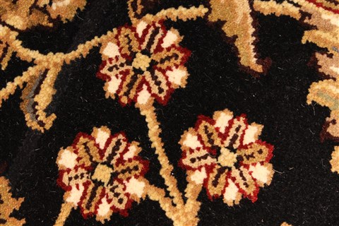 Jaipur Black Hand Knotted 511 X 92 Area Rug 250-28265 Image 14