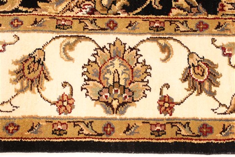 Jaipur Black Hand Knotted 511 X 92 Area Rug 250-28265 Image 3