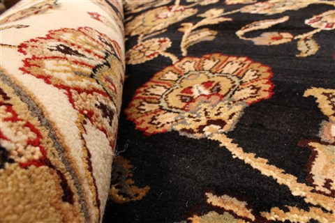 Jaipur Black Hand Knotted 511 X 92 Area Rug 250-28265 Image 7