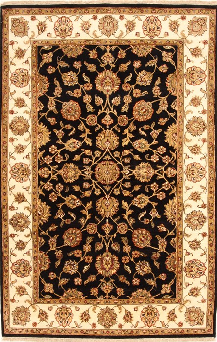 Jaipur Black Hand Knotted 511 X 92 Area Rug 250-28265 Image 0