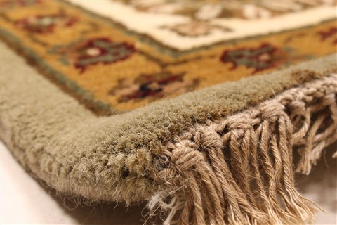 Jaipur Yellow Hand Knotted 60 X 811 Area Rug 250-28268 Image 12
