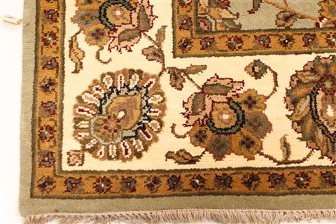 Jaipur Yellow Hand Knotted 60 X 811 Area Rug 250-28268 Image 1