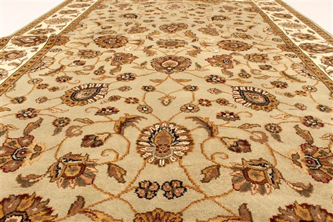 Jaipur Yellow Hand Knotted 60 X 811 Area Rug 250-28268 Image 4