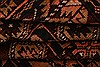 Baluch Orange Hand Knotted 210 X 411 Area Rug 253-28269 Thumb 3