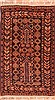 Baluch Orange Hand Knotted 210 X 411  Area Rug 253-28269 Thumb 0