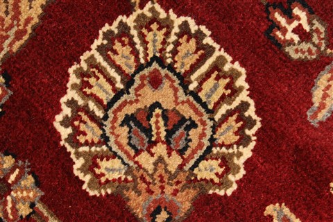 Jaipur Red Hand Knotted 510 X 90 Area Rug 250-28270 Image 12
