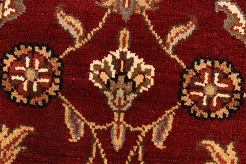 Jaipur Red Hand Knotted 510 X 90 Area Rug 250-28270 Image 13